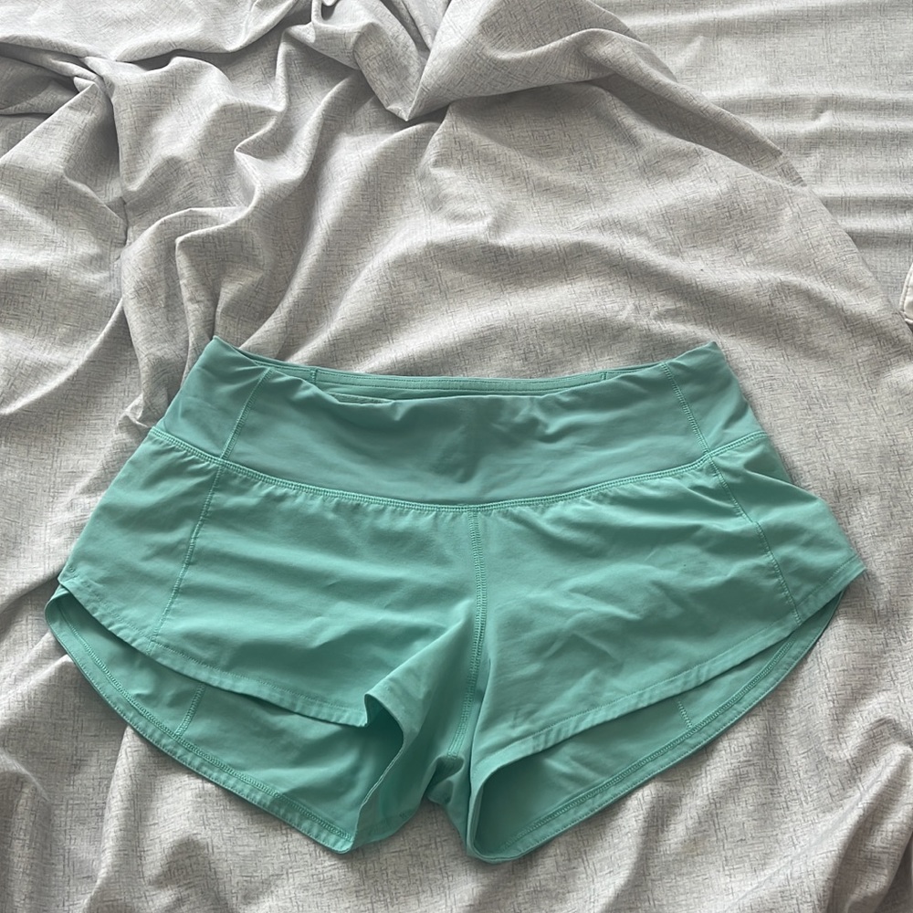Mint Lulu shorts